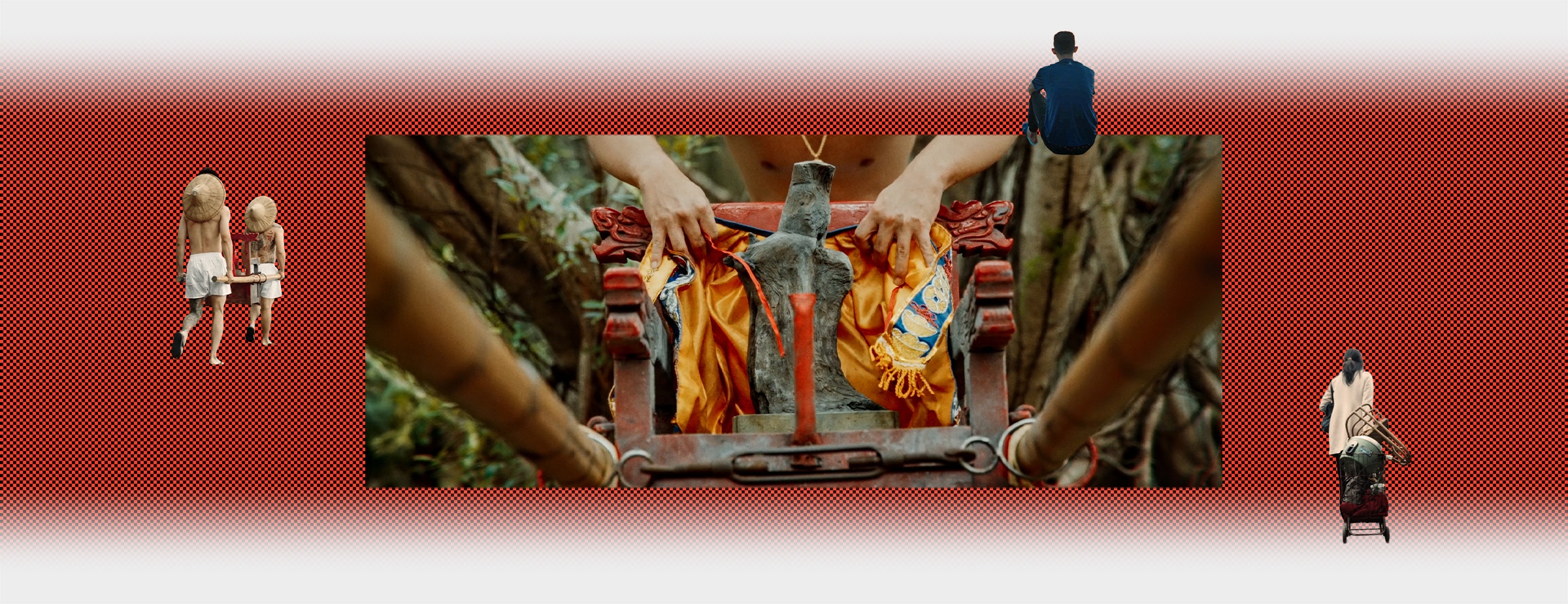 「野鬼 — 朱駿騰影像計畫」主視覺，設計｜黃國瑞，圖片由藝術家提供。