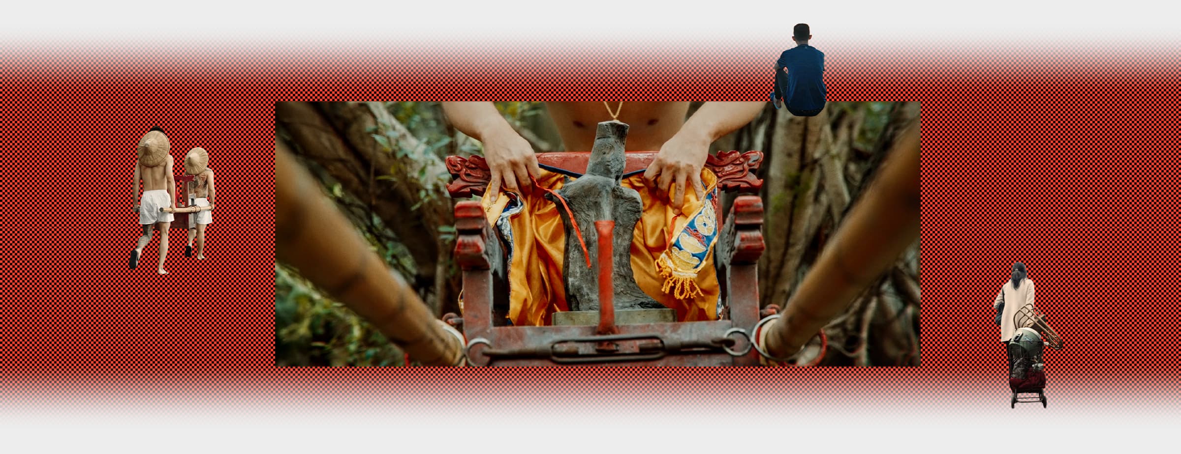 「野鬼 — 朱駿騰影像計畫」主視覺，設計｜黃國瑞，圖片由藝術家提供。